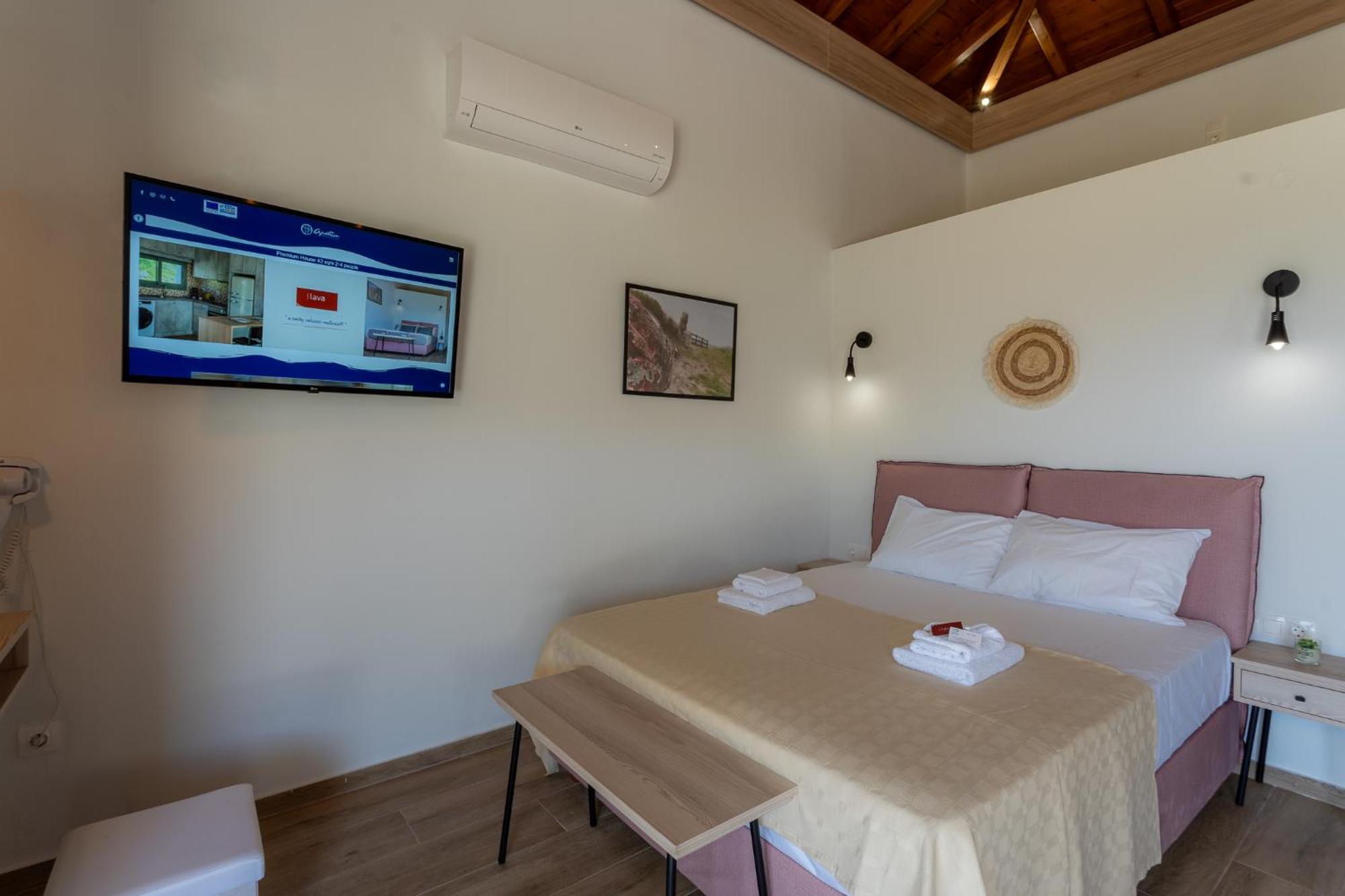 Apolithon Premium Houses Sígrion Zewnętrze zdjęcie