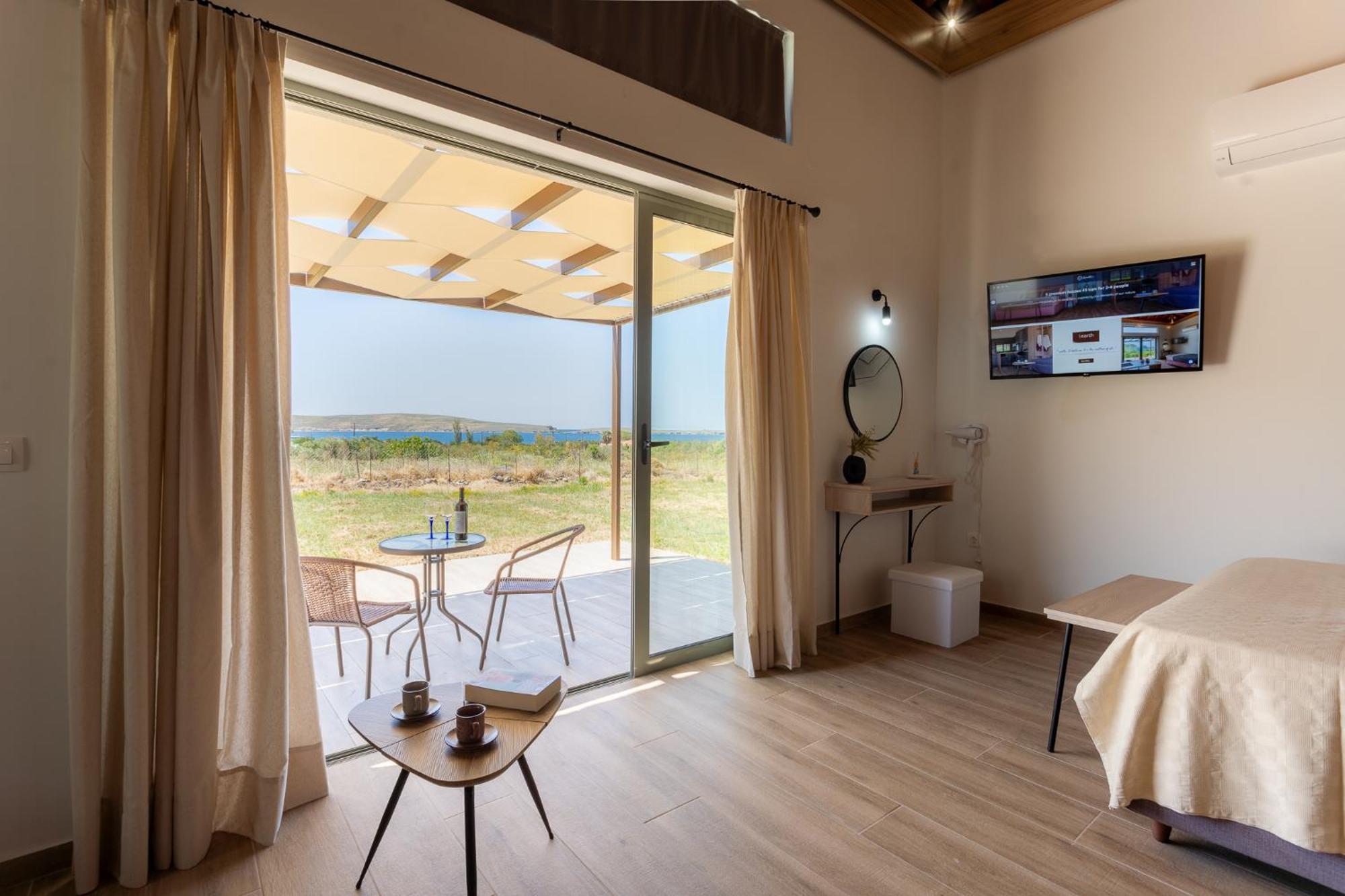 Apolithon Premium Houses Sígrion Zewnętrze zdjęcie